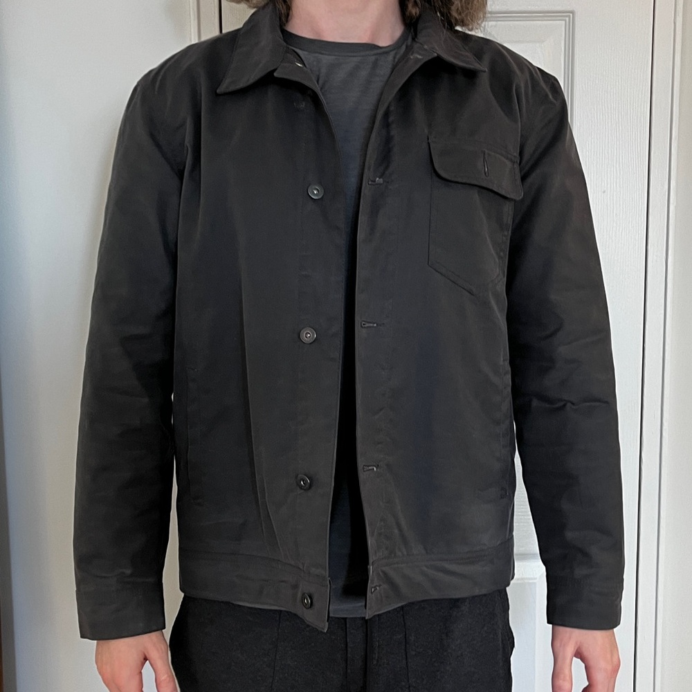Thursday waxed canvas field jacket